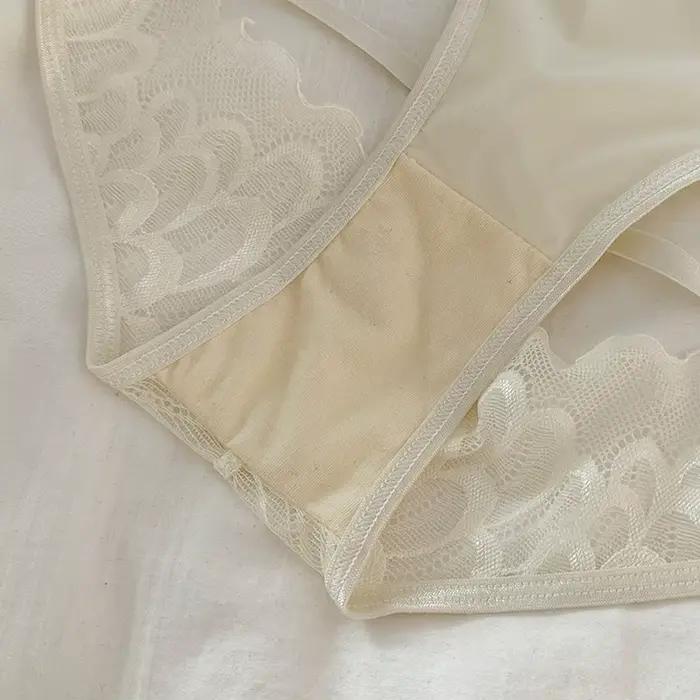 Culottes en Satin pour femmes, Lingerie couleur, sous-vêtements Sexy pour femmes