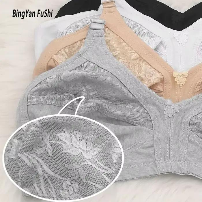 Soutien-gorge Push Up grande taille pour femmes, couverture complète, bonnet D E F, sous-vêtements sans couture, en coton Bh 115E 110E 105E 100E 95E 90E85E C02