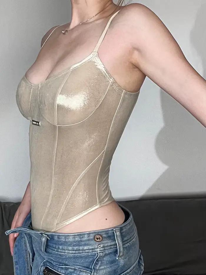 Sexy šnurovacia jednodielna bielizeň