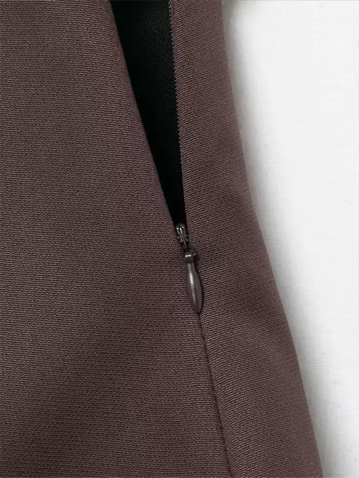 Culottes courtes pour femme HH, mode, polyvalentes, simples, avec ceinture décorative, printemps, unies, confortables, poches, fermeture éclair latérale