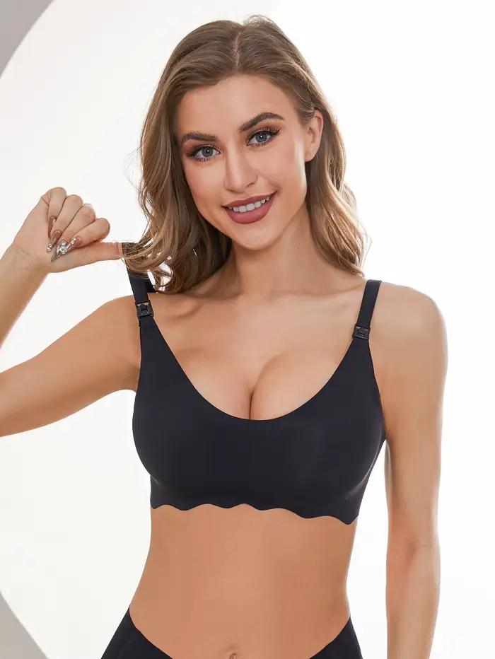 Soutien-gorge d'allaitement Ultra fin, confortable et respirant, sans trace, détachable, pour femmes, nouvelle collection