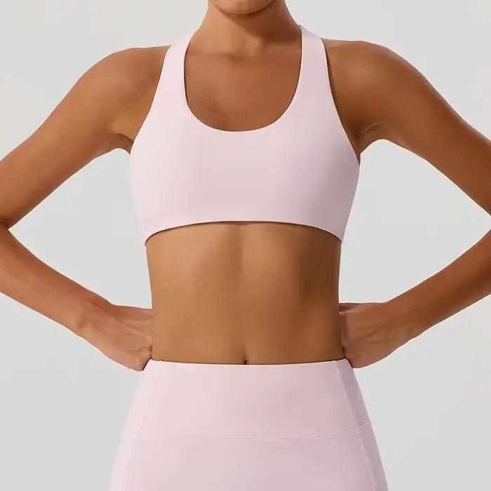 Sexy športová podprsenka s krížovým chrbtom pre ženy