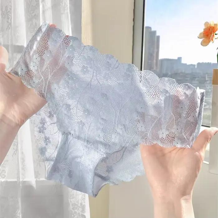 Dámske sexy čipkované nohavičky slip pre ženy Módna spodná bielizeň Jemná