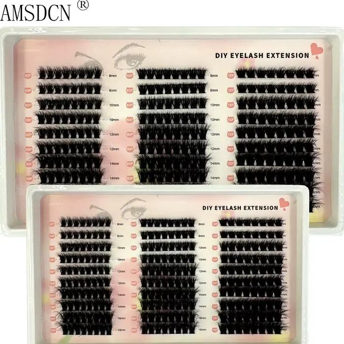 Faux cils HBZGTLAD épais et luxueux en cheveux synthétiques pour un regard expressif et durable pour femmes occasions spéciales