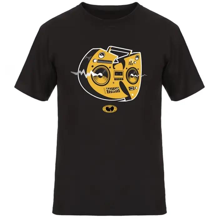 T-Shirt classique jaune du groupe de rap légendaire Wu Tang Band, en coton, avec image graphique, pour hommes et femmes, Streetwear d'été