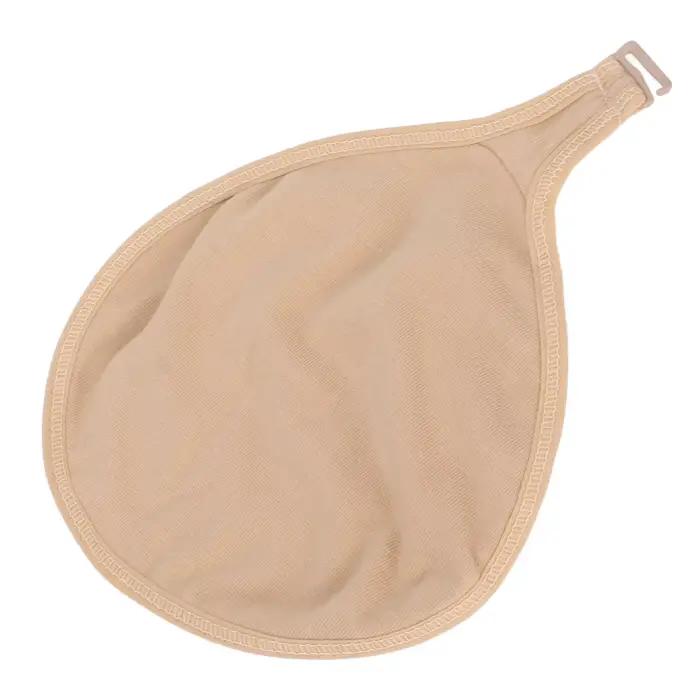 Poche de soutien-gorge en coton doux respirant, crochet portable, housse de manche de soutien-gorge pour magasins ou utilisation sur le côté droit
