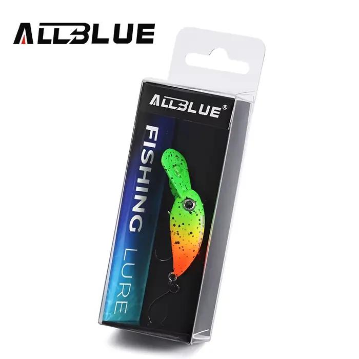 ALLBLUE Leurre flottant crankbait 1,6g 28mm Wobbler Minnow pour la pêche en eau douce, truite, appât dur en plastique, matériel de pêche au bar