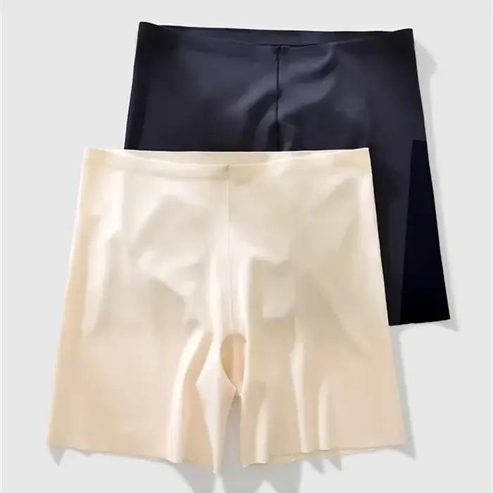 Culotte femme 3D pantalon de sécurité sans couture short taille haute sous jupe Boxer slips sous-vêtements féminins boxeurs confortables Anti Friction