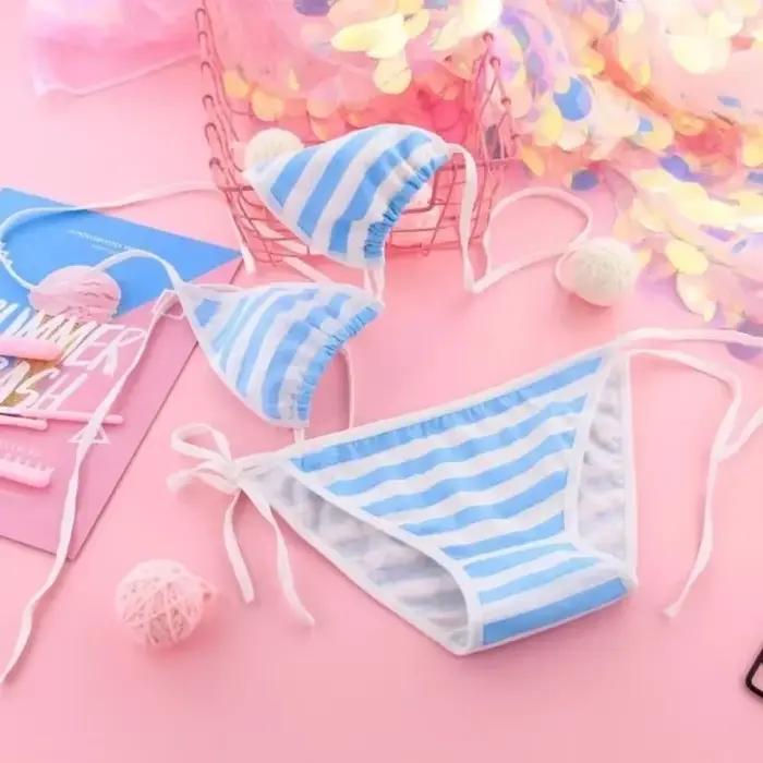 Japonská sexy Lolita Kawaii spodná bielizeň