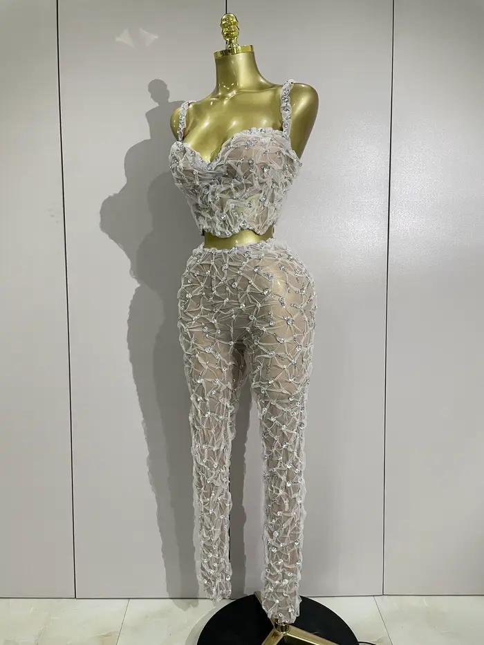 Dvojdielna sexy čipková súprava pre ženy