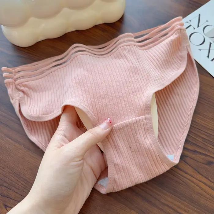 Accessoires intimes en nylon pour femmes culottes brèves taille basse couverture discrète et confortable pour toutes occasions