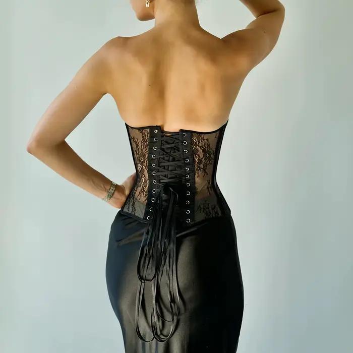 Dámsky korzet s oceľovými kosťami