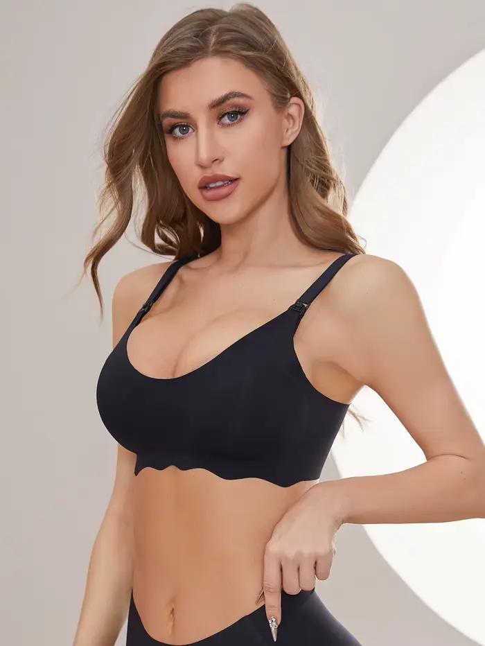 Soutien-gorge d'allaitement Ultra fin, confortable et respirant, sans trace, détachable, pour femmes, nouvelle collection