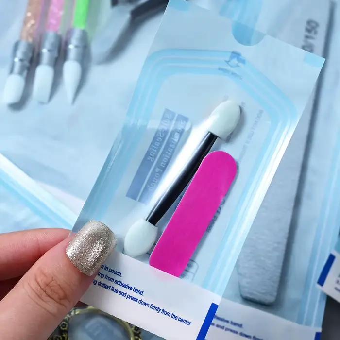 Prázdne jednorazové sterilizačné vrecká na nechtové umenie