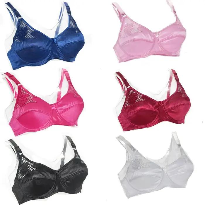 Dámska podprsenka s výšivkou a kosticami Sexy ženská bielizeň Bralette Lingerie BH vrchný diel A B C D košíček