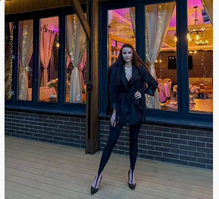 Leggings Aidayou Femme High Street Coupe Haute Elégance Intemporelle Occasions Spéciales Soirées Nocturnes
