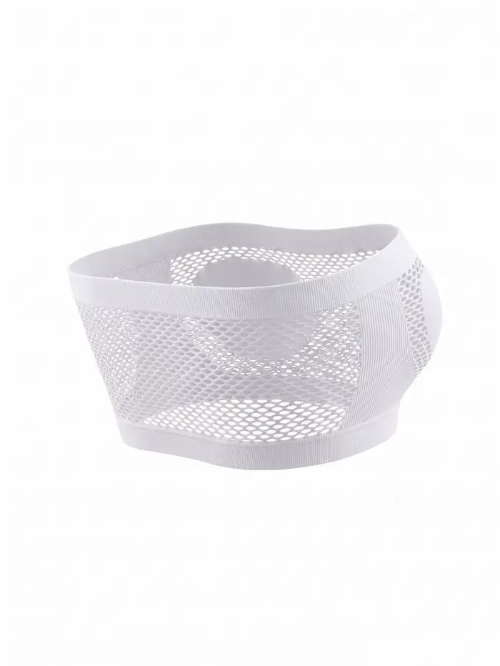 Soutien-gorge bandeau sans bretelles pour femme, avec découpe en cœur, sans couture, sans armatures, non doublé, lingerie sexy, top tube