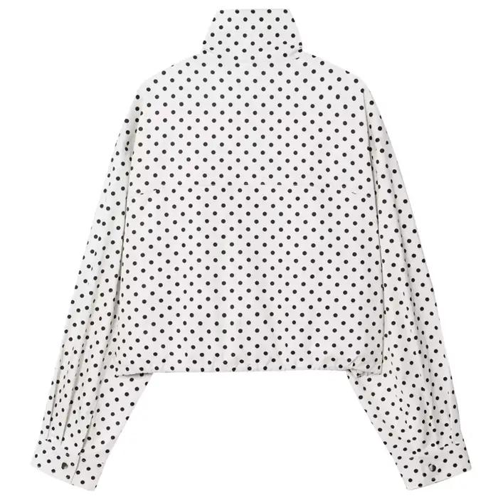 HXAO – Dámska bomber bunda s bodkami