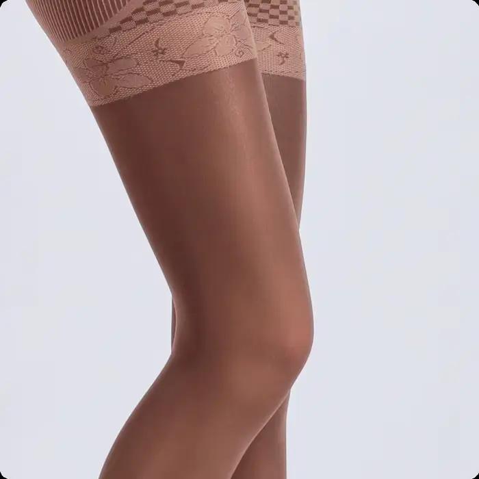 Collants façonnants grande taille pour femmes, collants brillants taille haute, contrôle du ventre, effet de levage