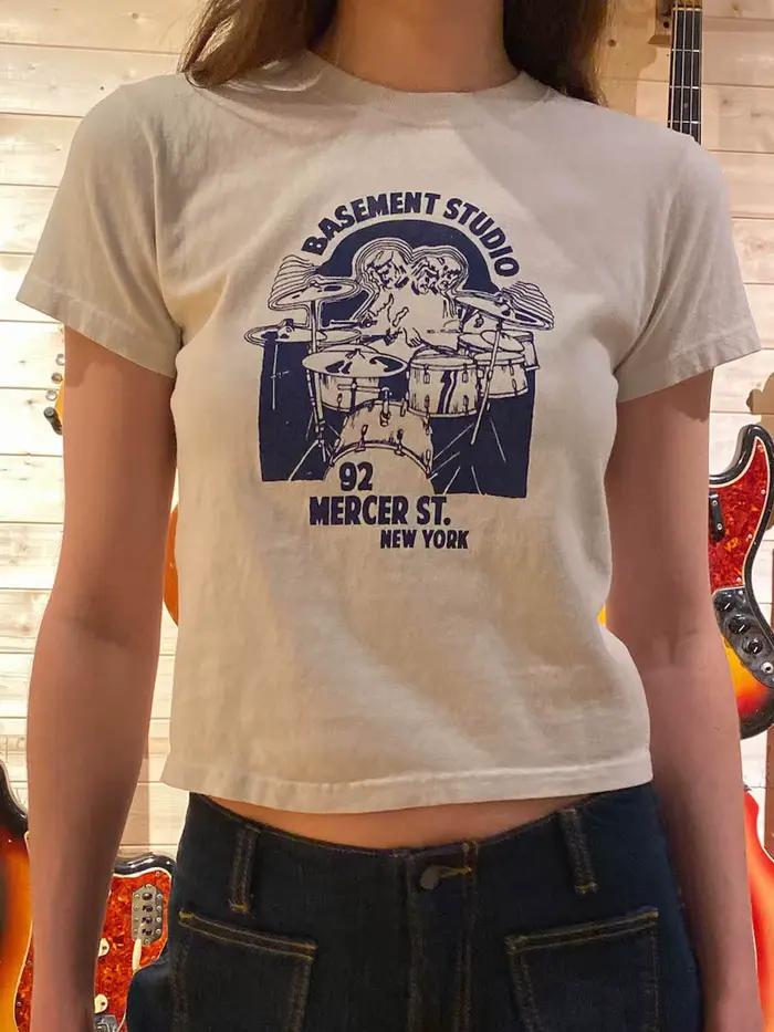 Dámske bavlnené tričko s krátkym rukávom