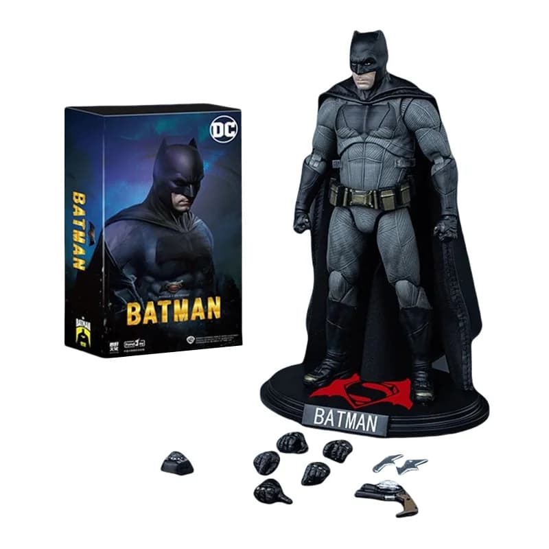 DC Robert Pattinson le Batman Action Justice League Figure ben Batman figurines d'anime Collections 