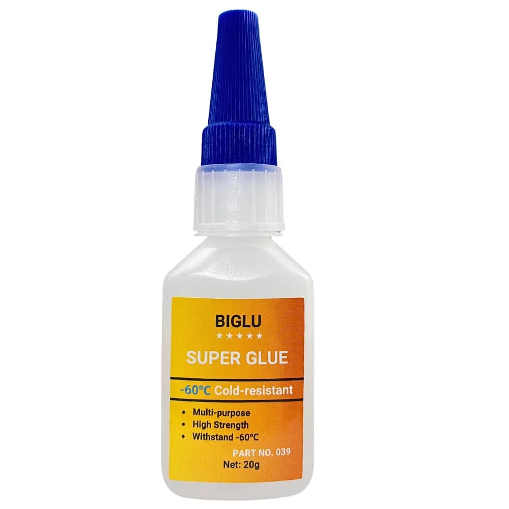BIGLU -60 ℃   Adhésif Transparent liquide fort polyvalent résistant au froid, Super colle instantané