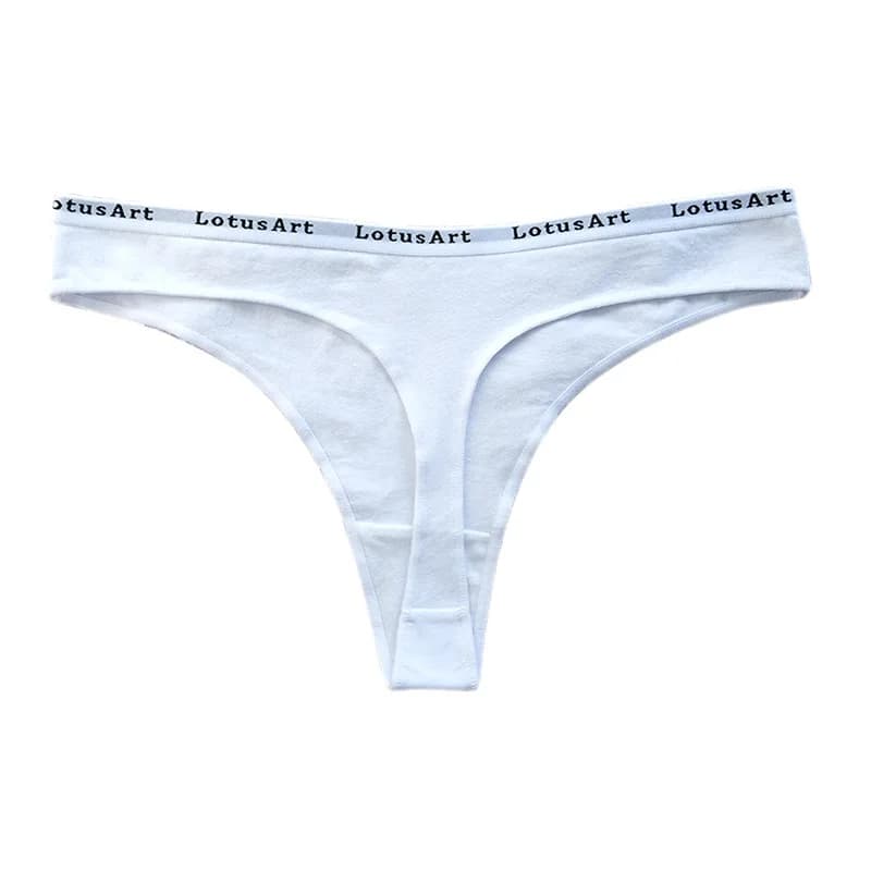 Coton Culotte Femmes Strings Sexy G-string Femme Slip Taille Basse T-back Sous-Vêtements Confort Cul
