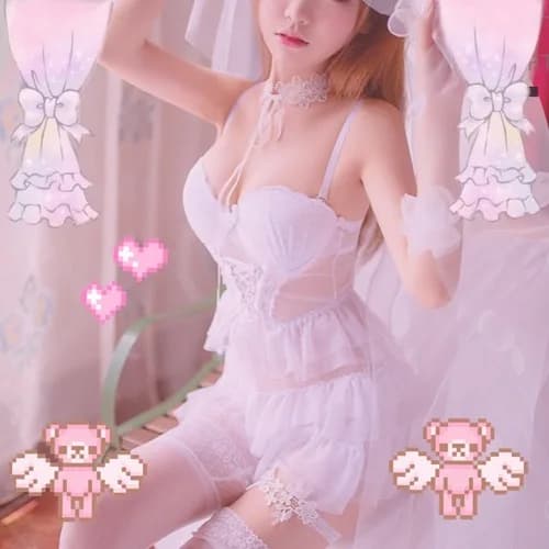 Lolita-Corset japonais Sexy en dentelle pour femme, Steampunk, ceinture, Corset à armatures, bustier