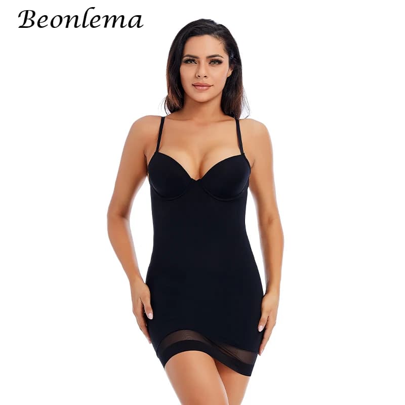 Body femmes Shapewear corps Shaper avec tasse corps de Compression gaine de ventre taille formateur 