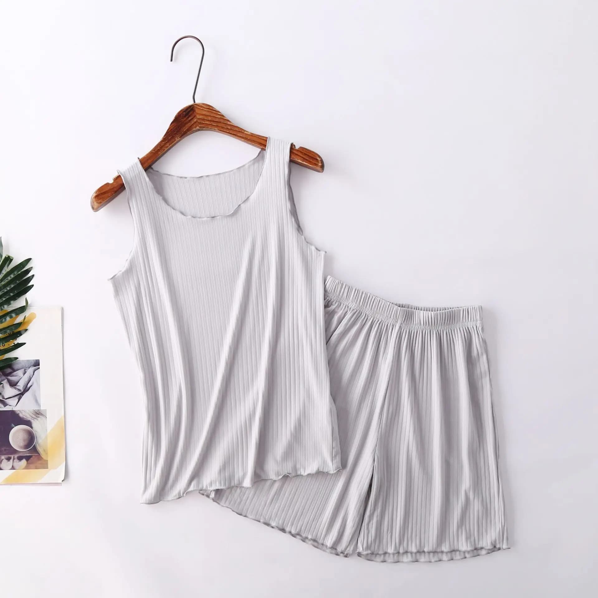 Pyjama d'été pour femmes, ensemble deux pièces, grande taille, style coréen décontracté, vêtements d