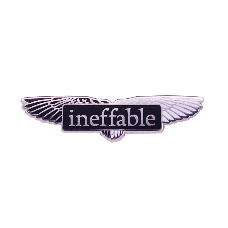 Badge épingle pour maris inégalables, bonnes présages