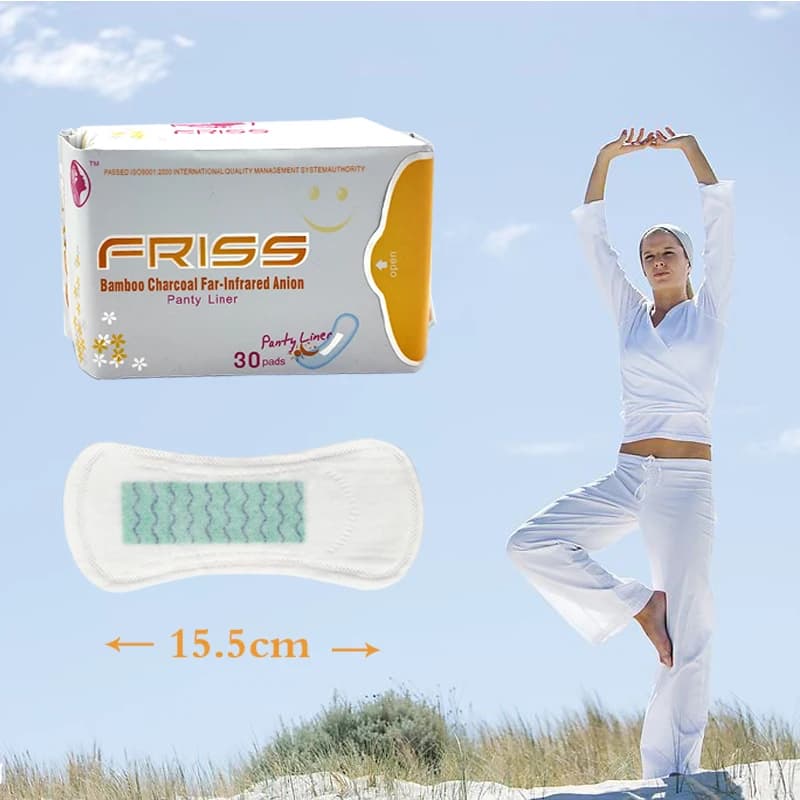 Serviette hygiénique à anions pour femmes, tampons hygiéniques à usage quotidien, pour tuer les bact