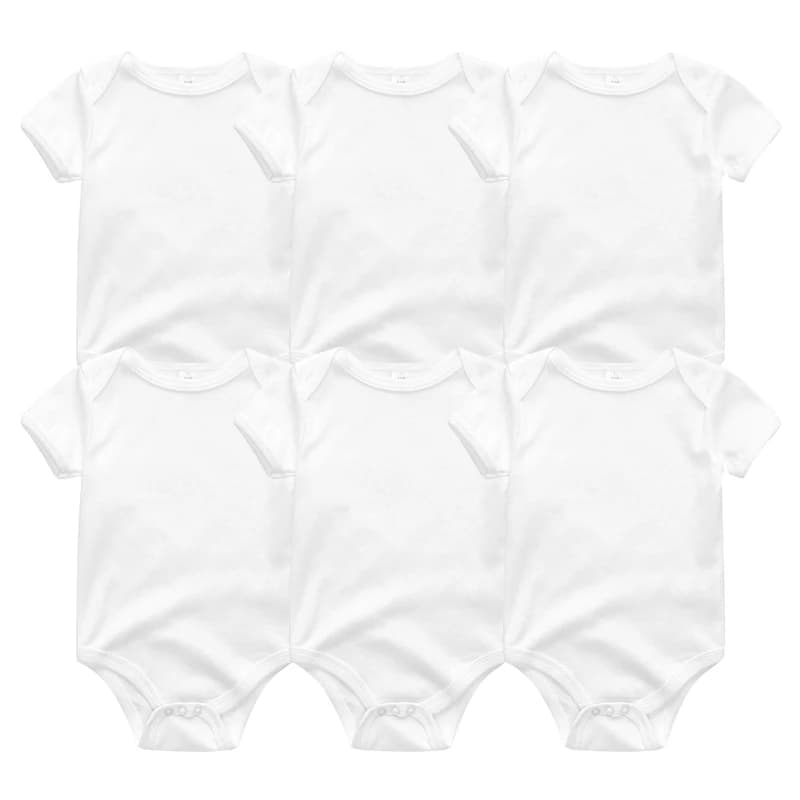 Barboteuse en coton pour bébé fille et garçon, combinaison pour nouveau-né, ensemble de vêtements po