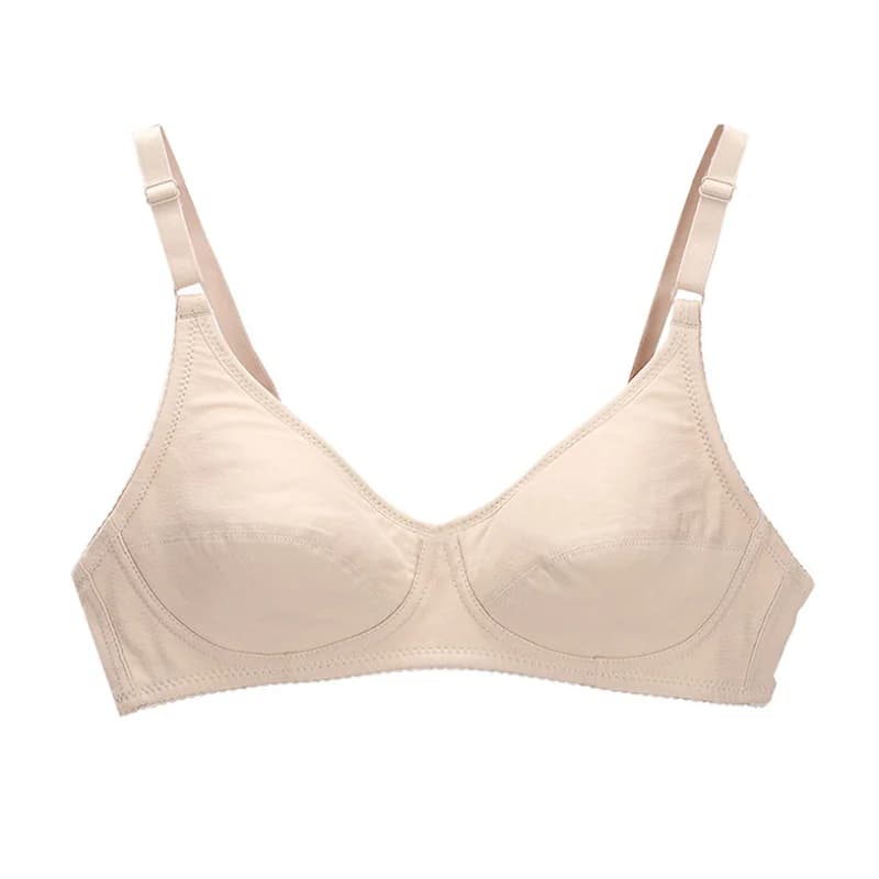 Soutien-gorge confortable en coton doux pour poitrines généreuses (30-44, bonnets A, B, C) – Idéal p