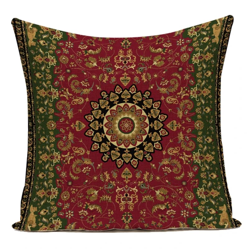Plantes florales housse de coussin fleurs feuilles jeter taies d'oreiller pour canapé voiture décora