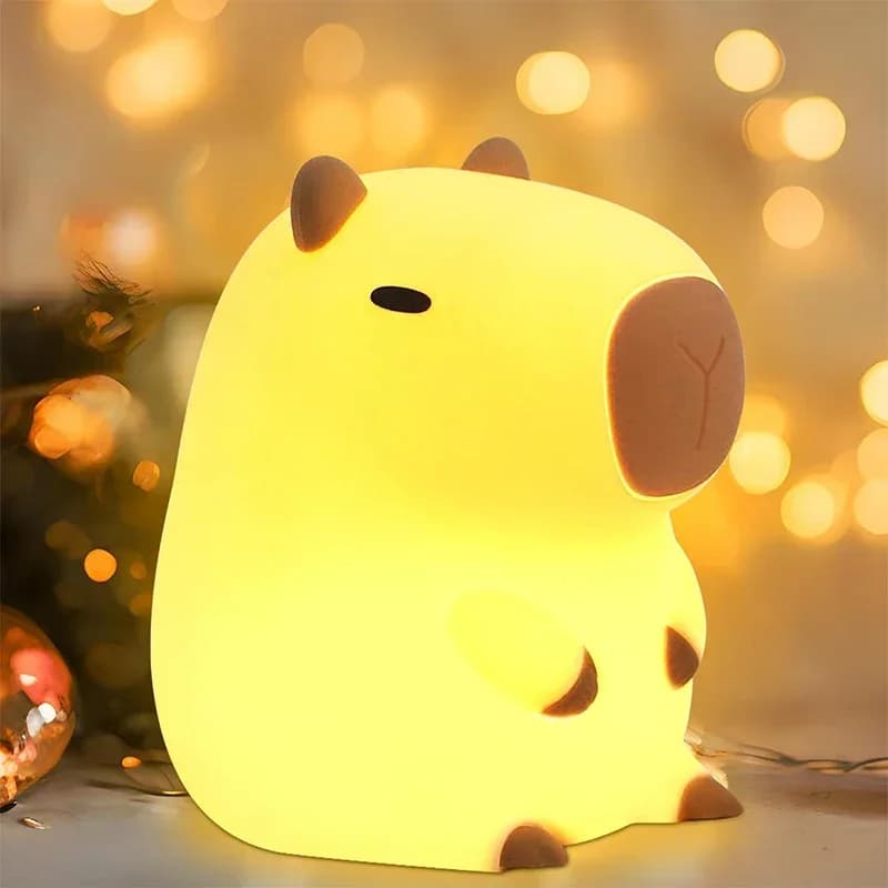 Lampe de nuit à 3 niveaux, variable, rechargeable par USB, commande tactile, lampe de chevet en sili