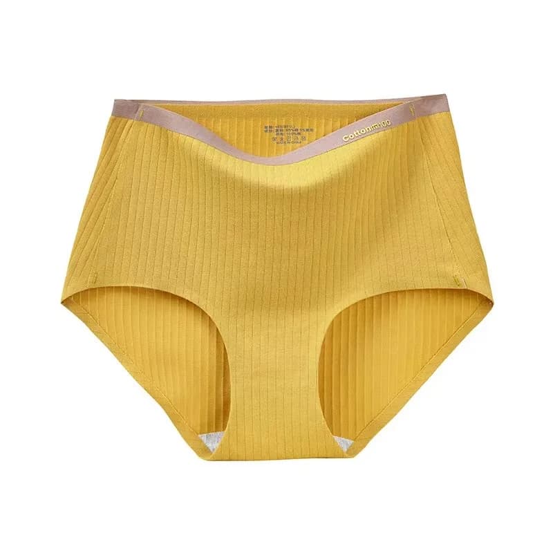 Culotte d'intérieur antibactérienne en soie de mûrier pour femme, sous-vêtement non marquant, coton 