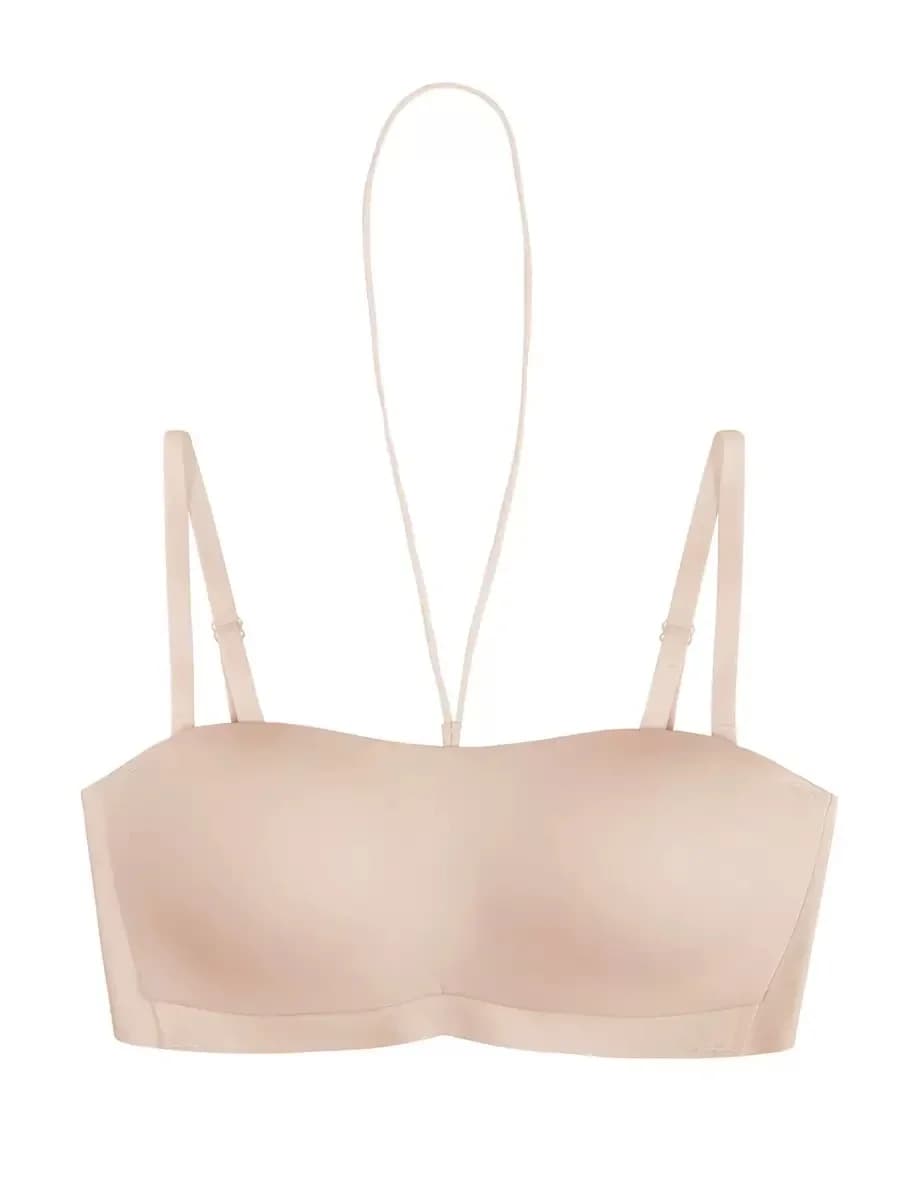 Soutien-gorge Invisible pour femmes, soutien-gorge plongeant en U profond, haut dos nu pour robes, L