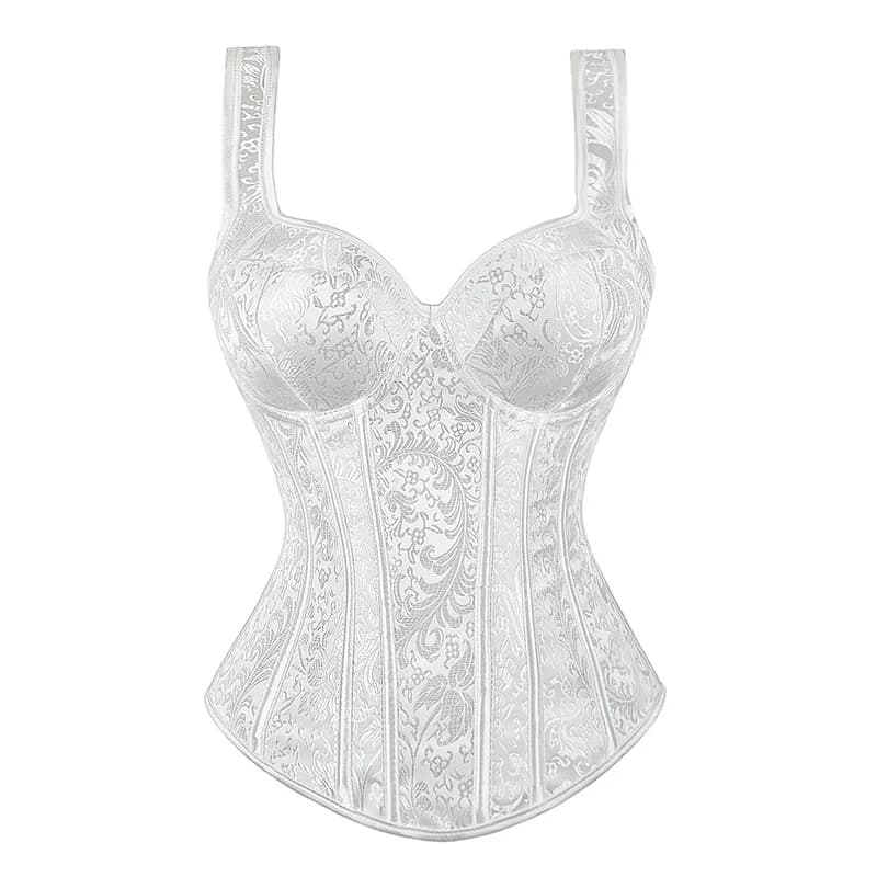 Robe Corset gothique pour femmes, noire, avec bretelles, jupe en dentelle, Costume Burlesque, Steamp