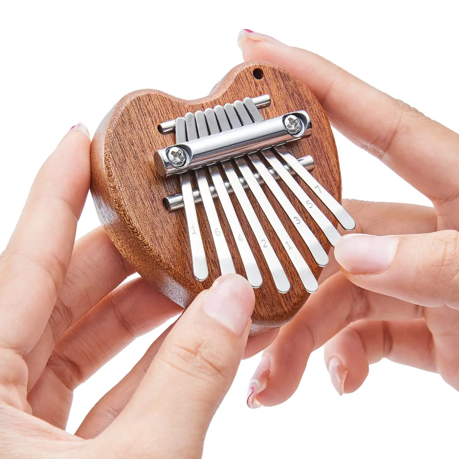 Mini Kalimba 8 Touches Pouce Piano 1 Pack Goutte D'eau Style Mignon Instrument Portable Exquis Cadea