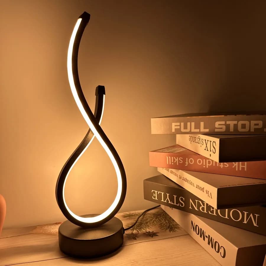Lampe de table LED décorative créative, veilleuse pour chambre à coucher, restaurant, café, shoescen