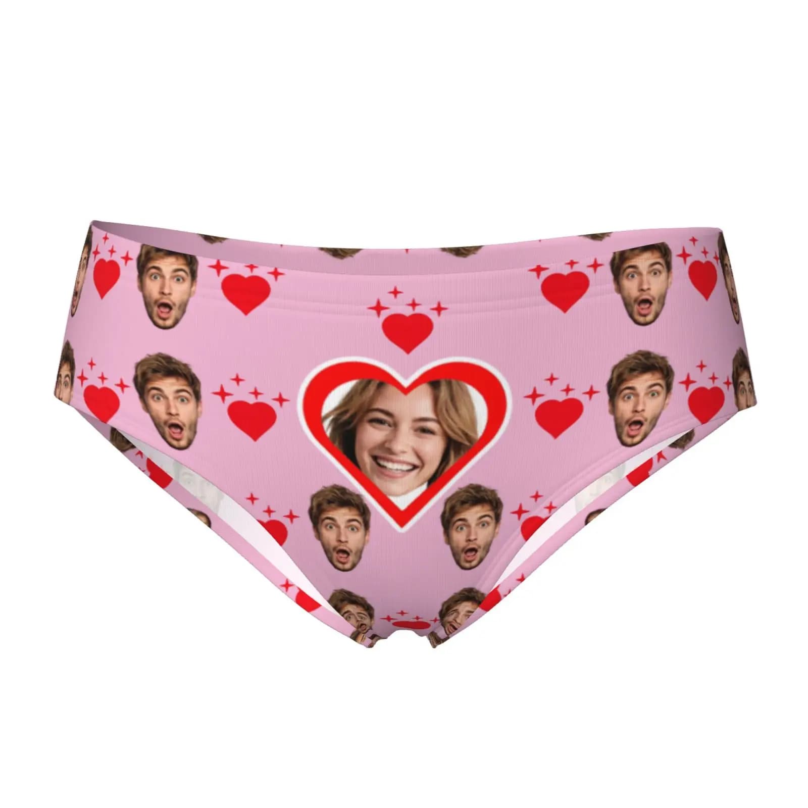 Lingerie personnalisée avec photo du visage pour femmes, cadeau de la Saint-Valentin, lingerie respi