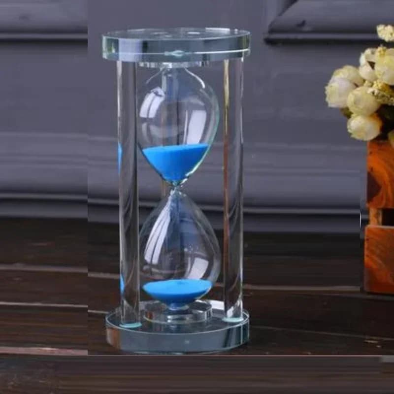 15-60 Minutes sablier sablier minuterie cuisine école moderne cristal heure verre sablier sable horl