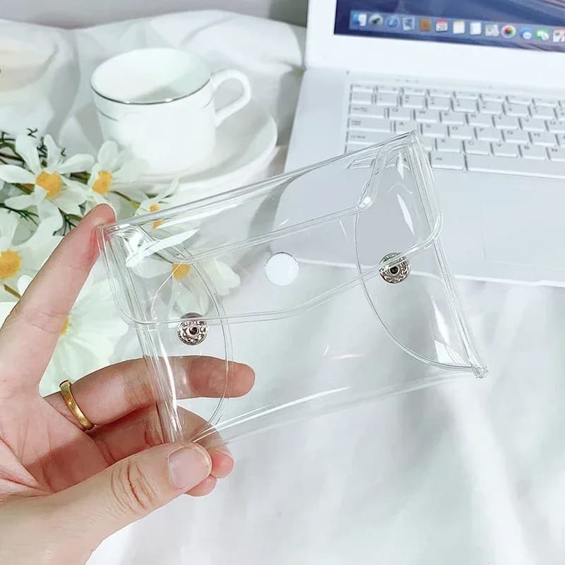 Trousse de maquillage transparente en PVC, sac de voyage, trousse de maquillage transparente, rangem