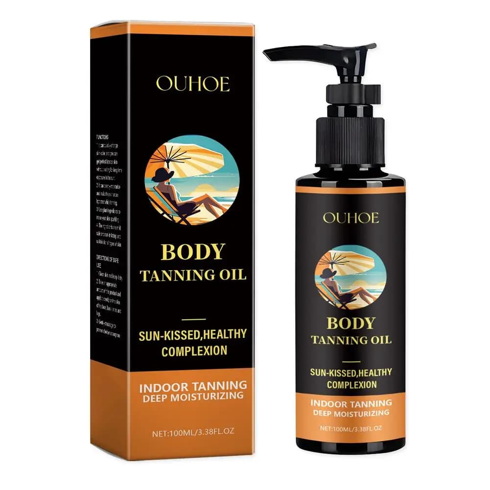 Lotion bronzante corps et visage, huile bronzante et autobronzante, gel bronzant intensif, beurre br