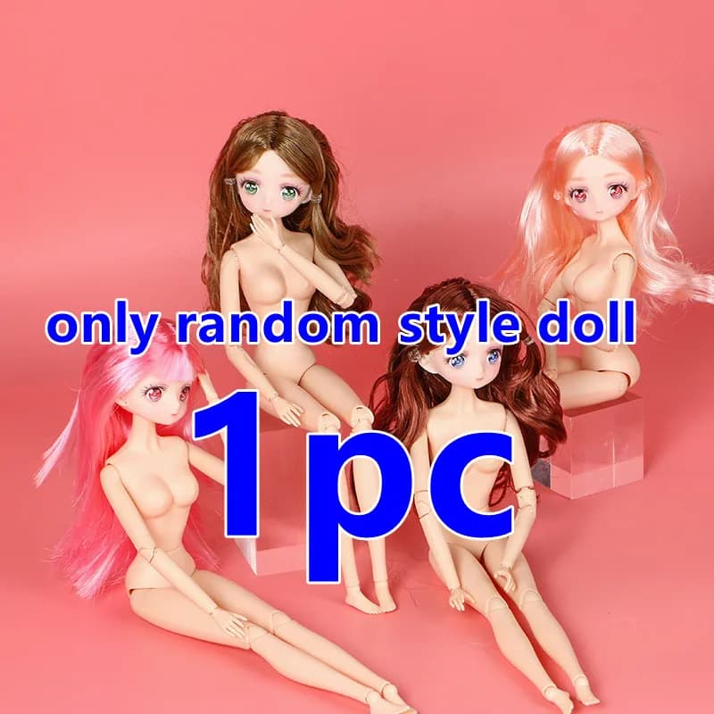 Jouet de beurre en plastique pour filles, 3 styles, corps bidimensionnel, mode, visage d'anime, bric