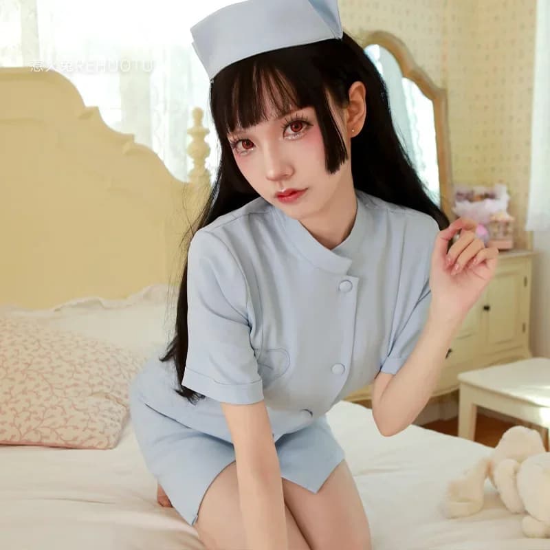 Japapese Anime infirmière uniforme robe pyjamas Costumes Cosplay