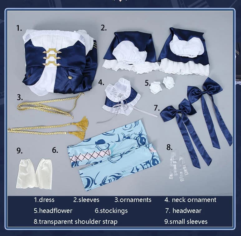 Anime idole Cosplay Costume 39 soirée lune robe costumes Halloween carnaval fête princesse robe fant