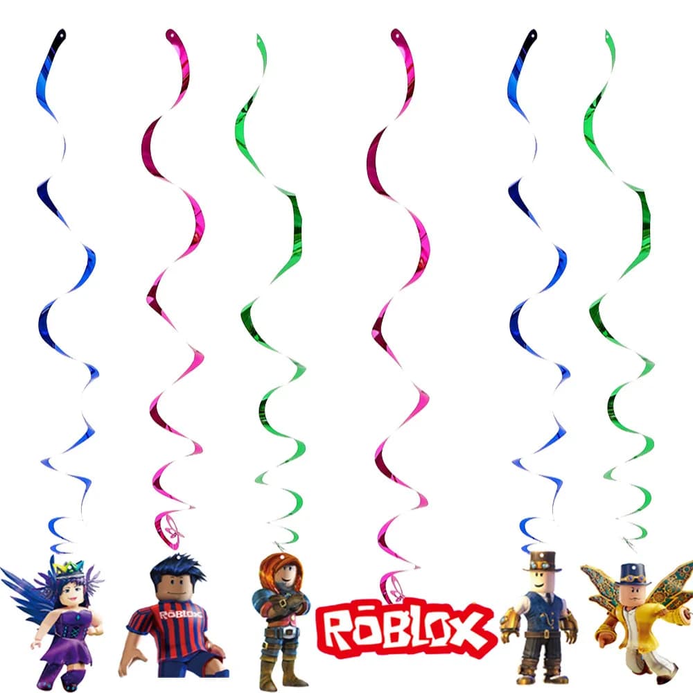 Décorations de fête d'anniversaire sur le thème Roblox 99 Nuits dans la forêt, vaisselle, nappe, ass