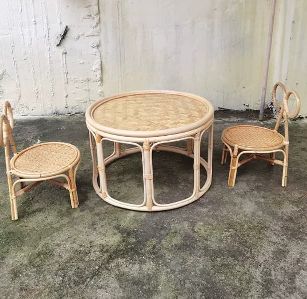 Pour rotin fleur enfants chaises pour événements fête d'anniversaire offre spéciale enfant salle de 